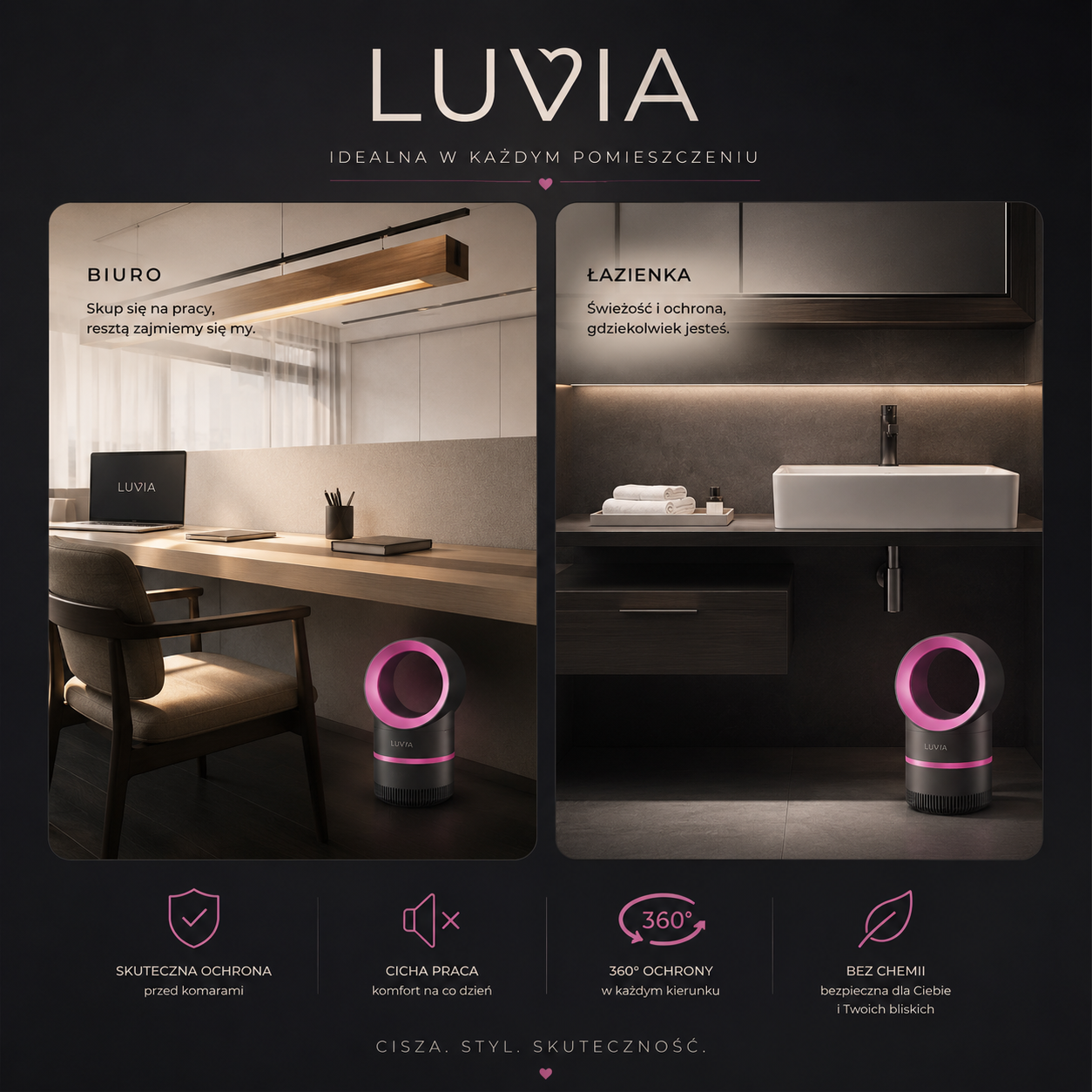 Lampa Owadobójcza Luvia
