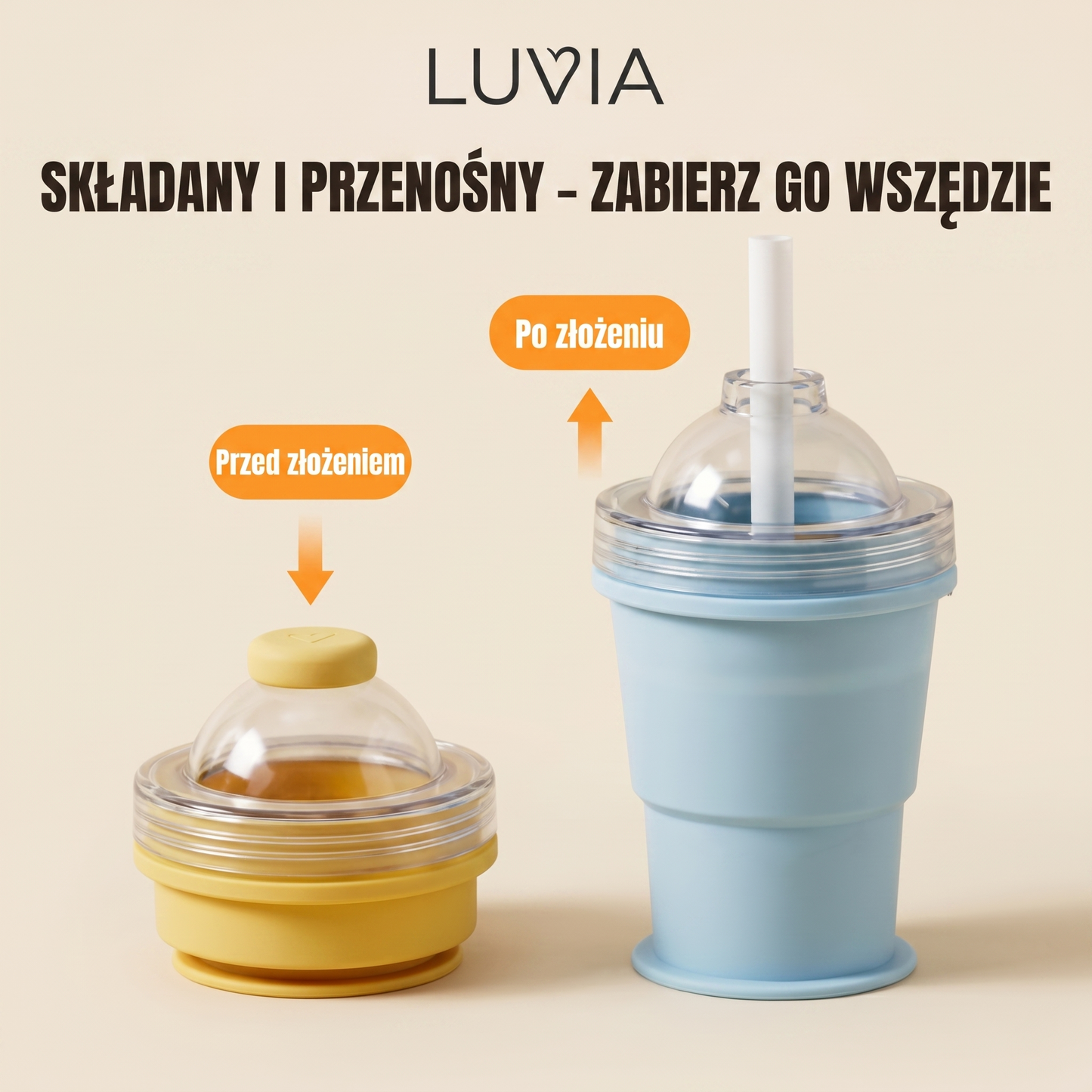 Składany kubek do lodu - Luvia